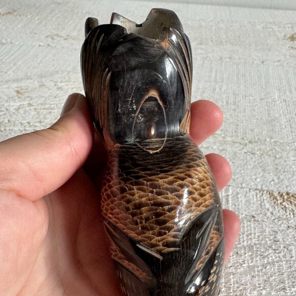 Carved Fish Decor - Made in Thailand - Picture 5 of 10